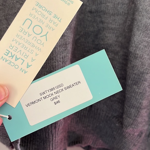 Shore | Vermont Mock Neck Sweater - Picture 3 of 5